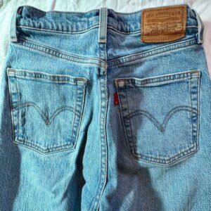 Free People Levis Crop Flare Jeans